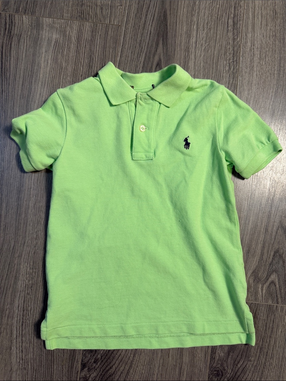 Polo by Ralph Lauren Neon Green Kids Polo Shirt